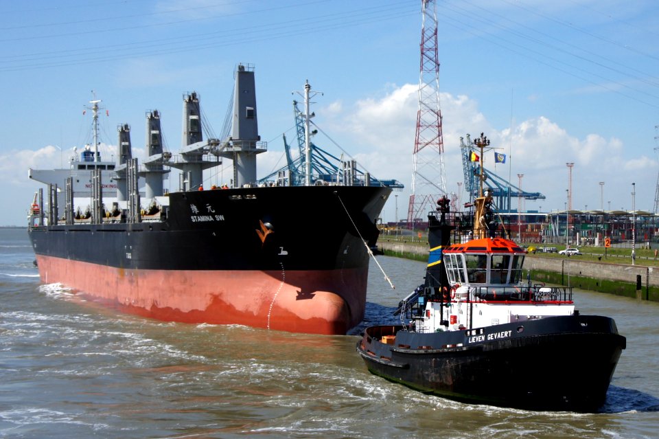 Stamina SW - IMO 9603958 & Lieven Gevaert - IMO 9120140, Berendrechtlock, Port of Antwerp, pic4