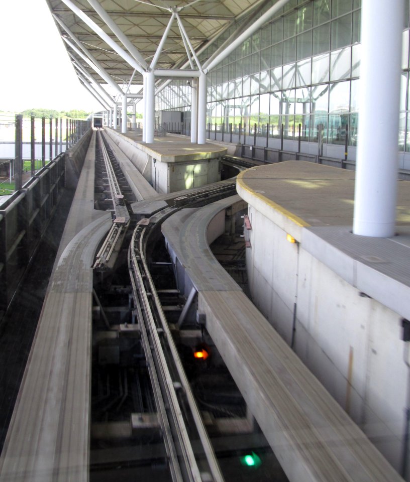 Stansted Airport Transit System switch