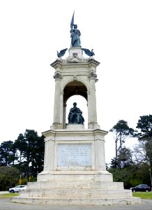 Star Spangled Banner Monument, view 1 - Golden Gate Park, San Francisco, CA - DSC05284