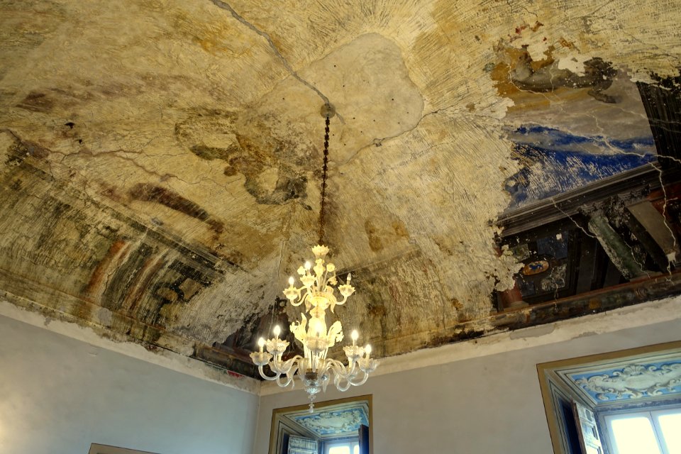 Stanza del Giorno ceiling - Villa Grazioli - Grottaferrata, Italy - DSC03534