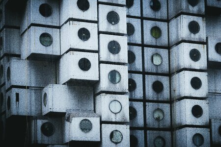 Metallic steel blue business