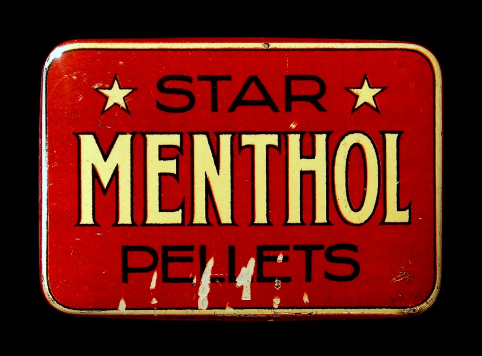 Star Menthol Pellets tin