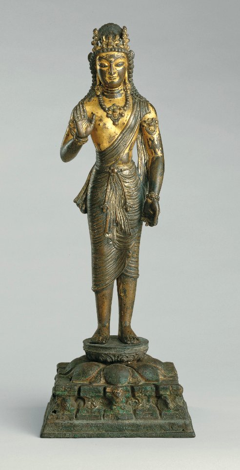 Standing Maitreya, 8th century CE, Swat Valley or Gilgit region