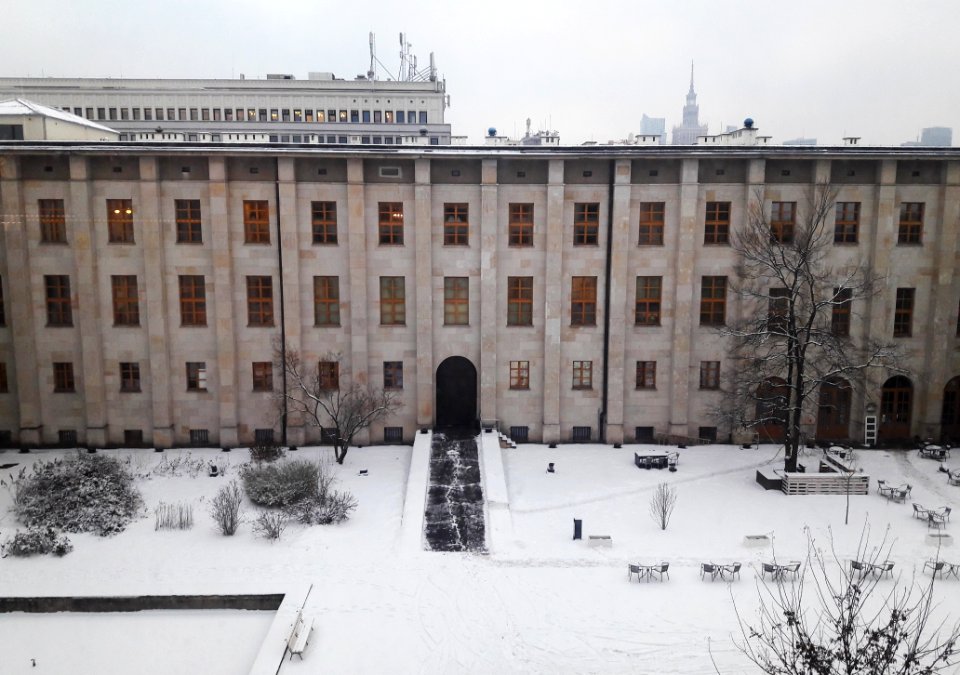 Stanisław Lorentz Courtyard of the National Museum in Warsaw