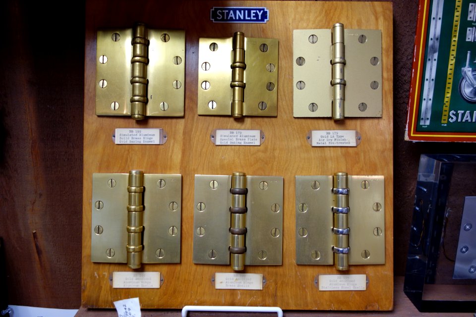 Stanley hinges - New Britain Industrial Museum - DSC09841