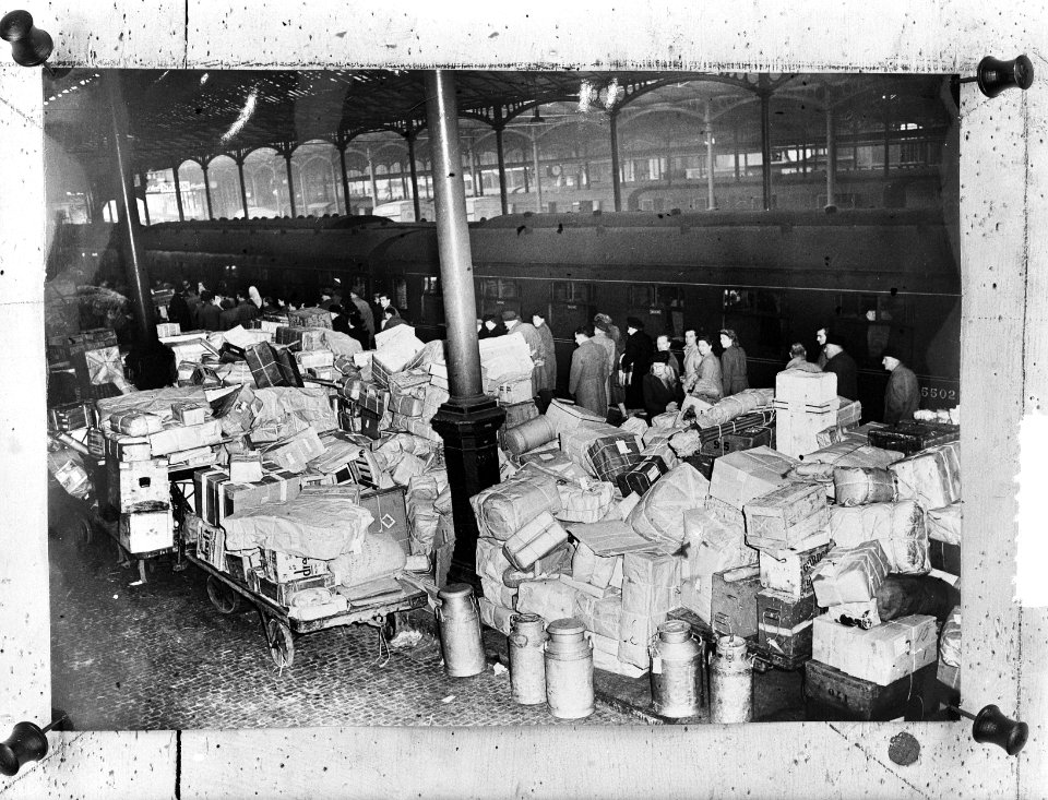 Staking op het Euston-station te Londen, Bestanddeelnr 903-1369