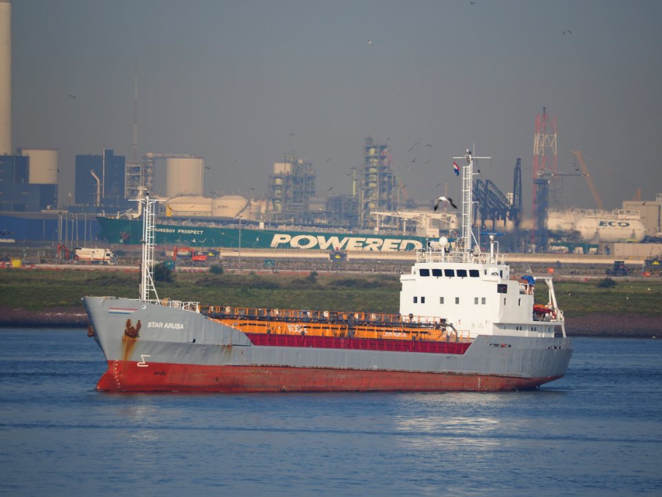 Star Aruba (ship, 1972) IMO 7221275, Port of Rotterdam