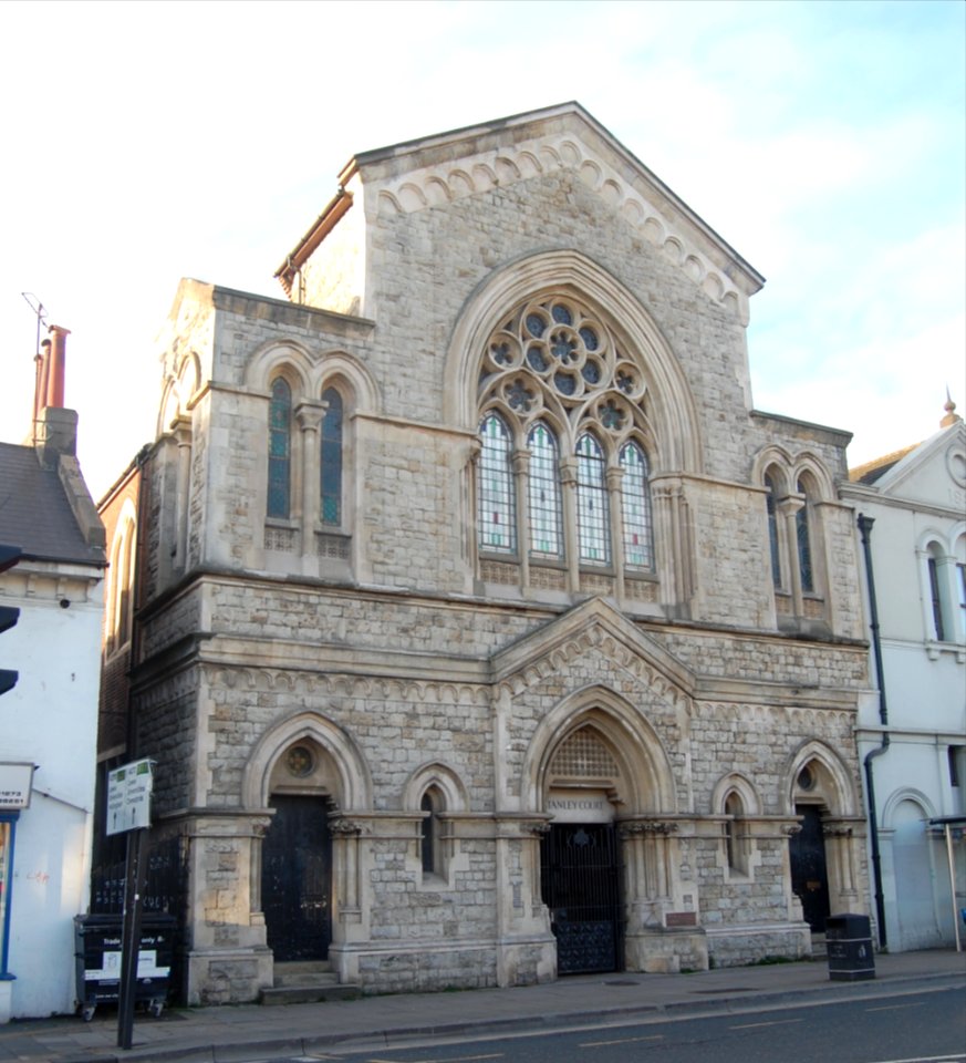 Stanley Court (Former United Reformed Church), Lewes Road, Brighton (February 2020) (1)