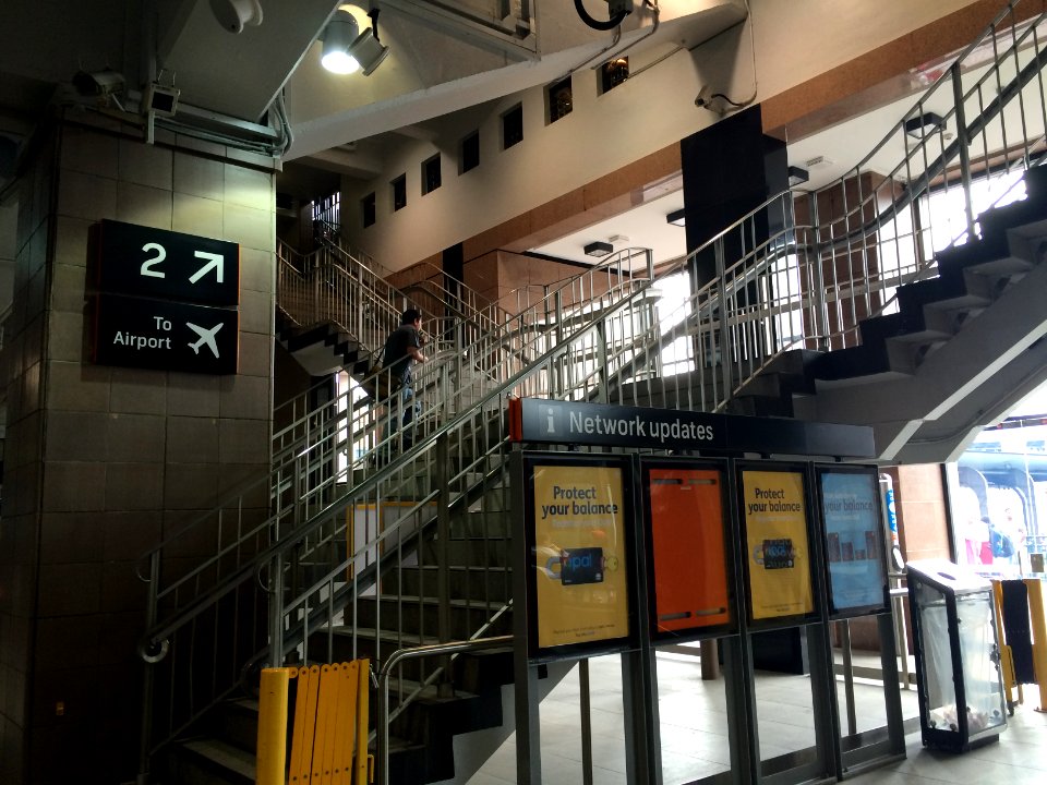 Staircase To Platform 2 At Circular Quay