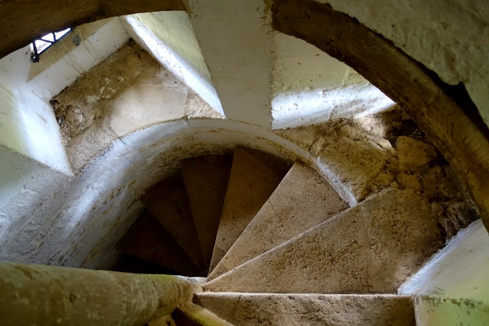 Stairway - Rushton Triangular Lodge - Northamptonshire, England - DSC09414