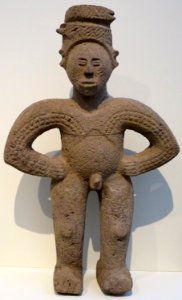 Standing male figure, Costa Rica, Honolulu Museum of Art, 12283.1