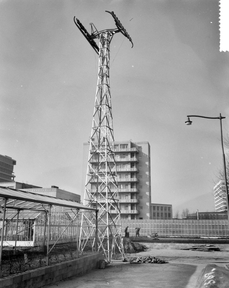 Staking van de bouwvakarbeiders in Rotterdam, Bestanddeelnr 911-0783