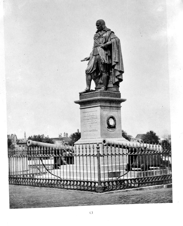 Standbeeld Michiel Adriaansz. de Ruyter te Vlissingen, opgericht in 1841, Bestanddeelnr 935-0800