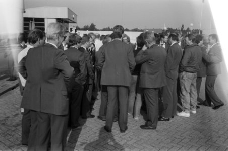 Staking buschauffeurs NZH in Purmerend, Bestanddeelnr 934-2834