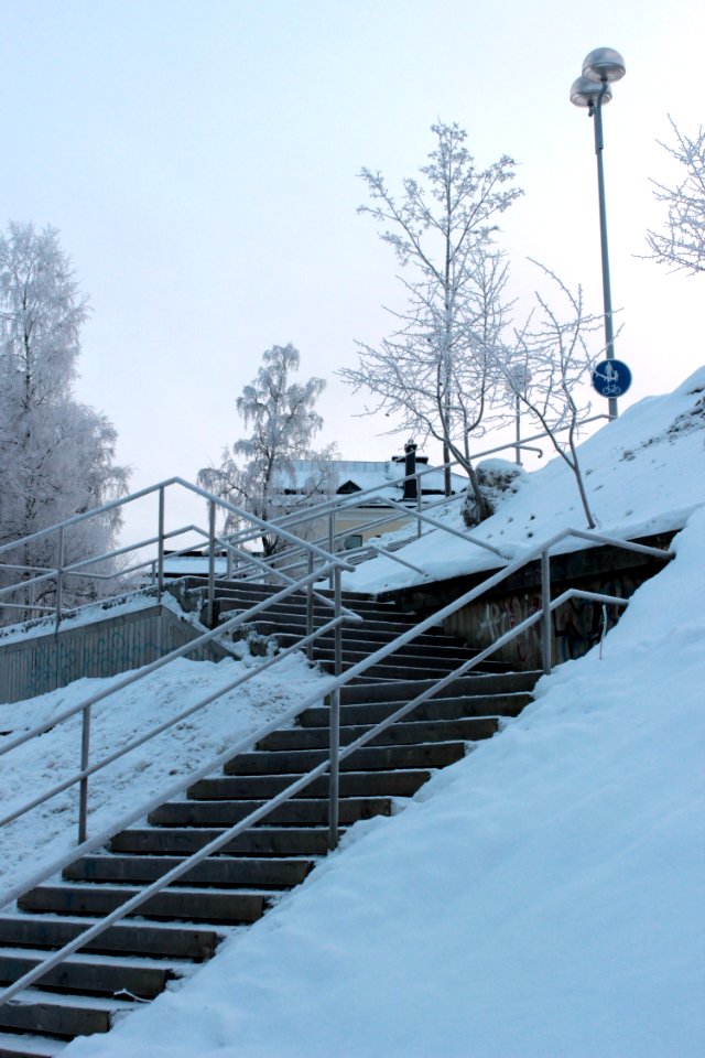 Stairs Pokkitörmä Oulu 20130106