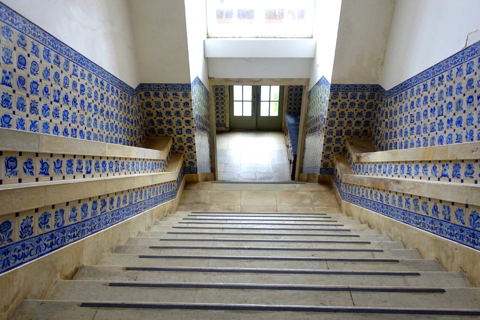 Stairway - Colégio de São Bento - University of Coimbra - Coimbra, Portugal - DSC09023