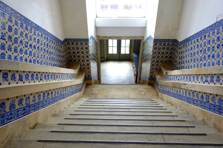 Stairway - Colégio de São Bento - University of Coimbra - Coimbra, Portugal - DSC09023