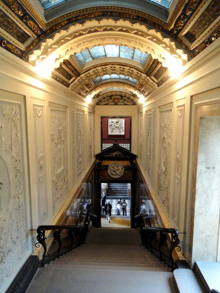 Stairway - Ny Carlsberg Glyptotek - Copenhagen - DSC09284