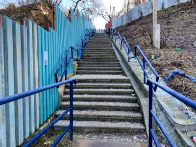 Stairway - Račí potok - Popradská, Košice, SK