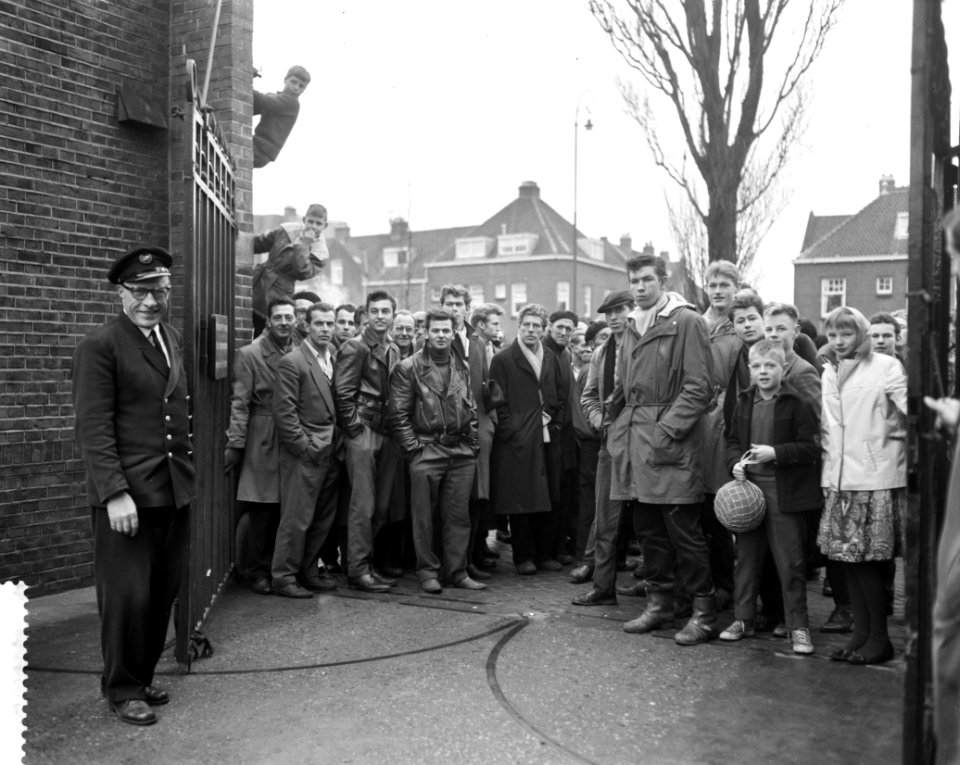 Staking van de metaalbewerkers in Amsterdam Noord, Bestanddeelnr 911-8542