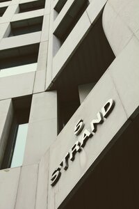 Lettering detail architecture