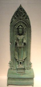 Standing Buddha, 12th-13th century AD, Thailand, bronze - Freer Gallery of Art - DSC05202