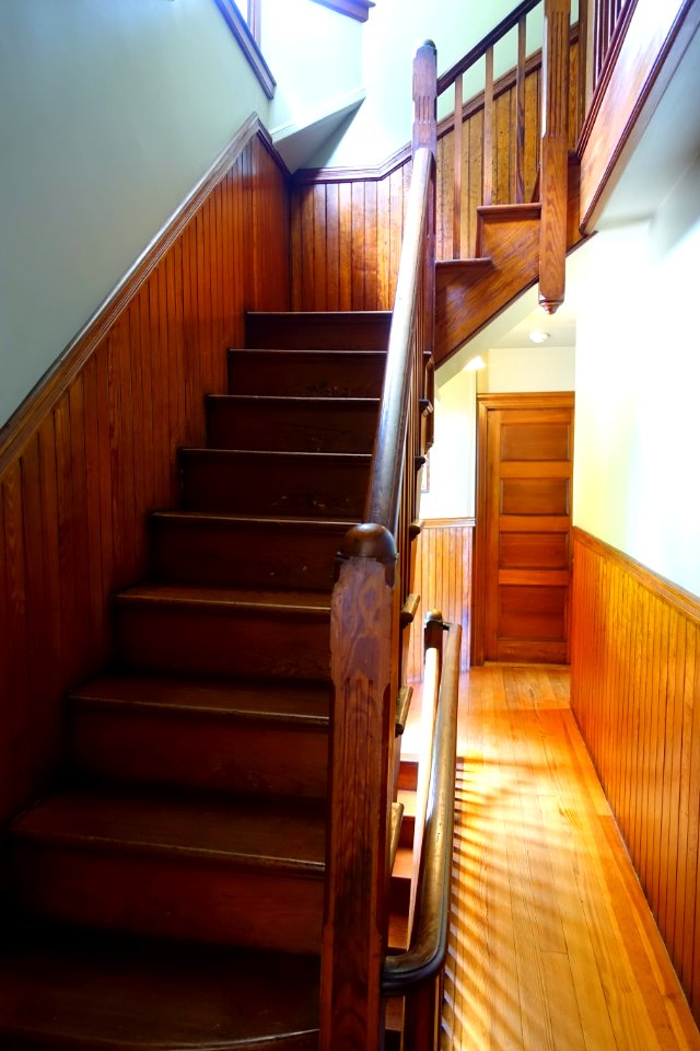 Stairs to attic - Naulakha - Dummerston, Vermont - DSC06760