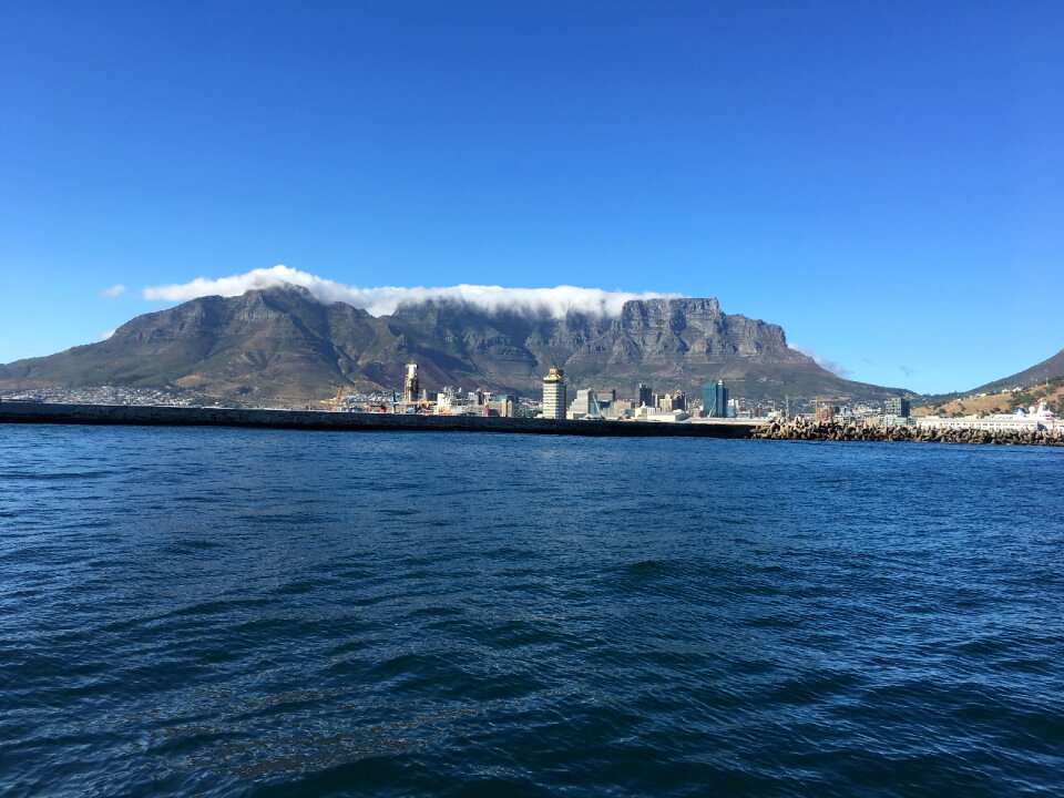 South africa cape town blue table