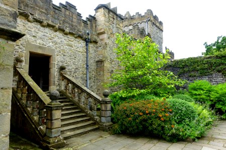 Stairway - Haddon Hall - Bakewell, Derbyshire, England - DSC02833 photo