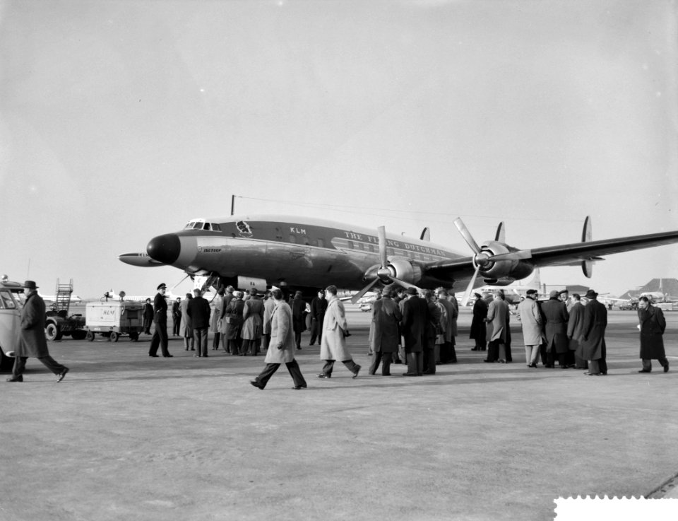 Staking van de KLM piloten, Bestanddeelnr 909-4128