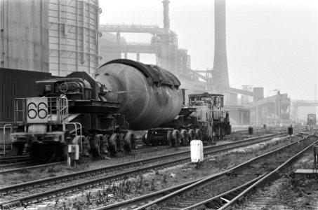 Staking bij railvervoer Hoogovens, Bestanddeelnr 933-4731