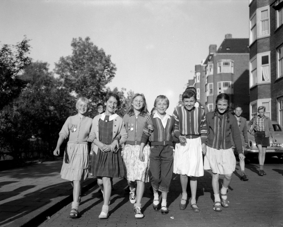 Start avondvierdaagse in Amsterdam, Bestanddeelnr 909-6471