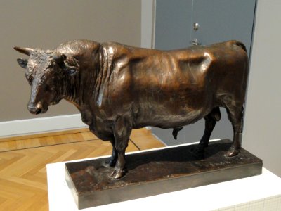Standing Bull by Anne Marie Carl Nielsen - Statens Museum for Kunst, Copenhagen - DSC08256
