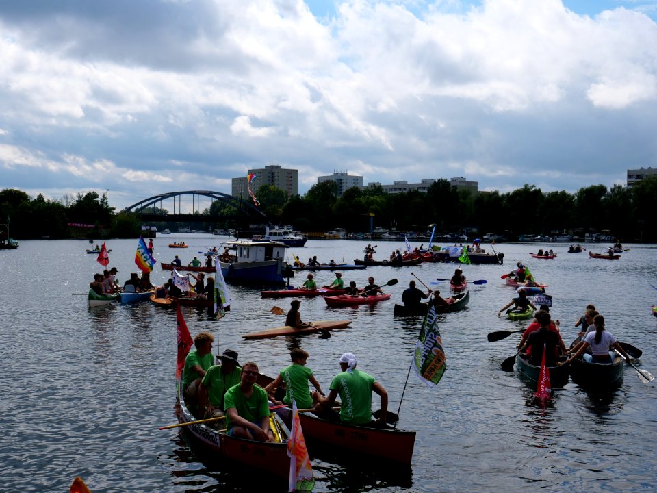 Start of the Coal and Boat demonstration 2019 74
