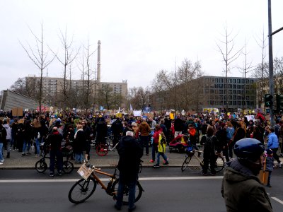 Start of the FridaysForFuture demonstration Berlin 29-03-2019 01
