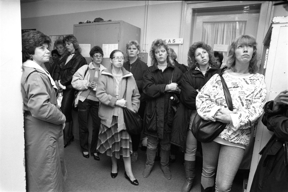 Staking bij WSBZ (schoonmaakpersoneel) Amsterdam, Bestanddeelnr 934-1006