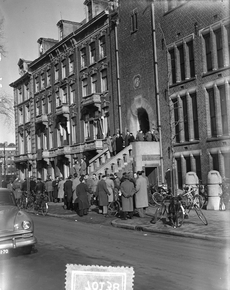 Staking in de diamantindustrie (bondsgebouw), Bestanddeelnr 907-0138