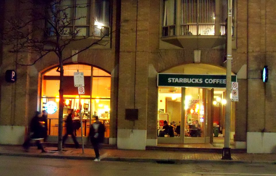 Starbucks at the corner of Front and Frederick streets, Toronto -b