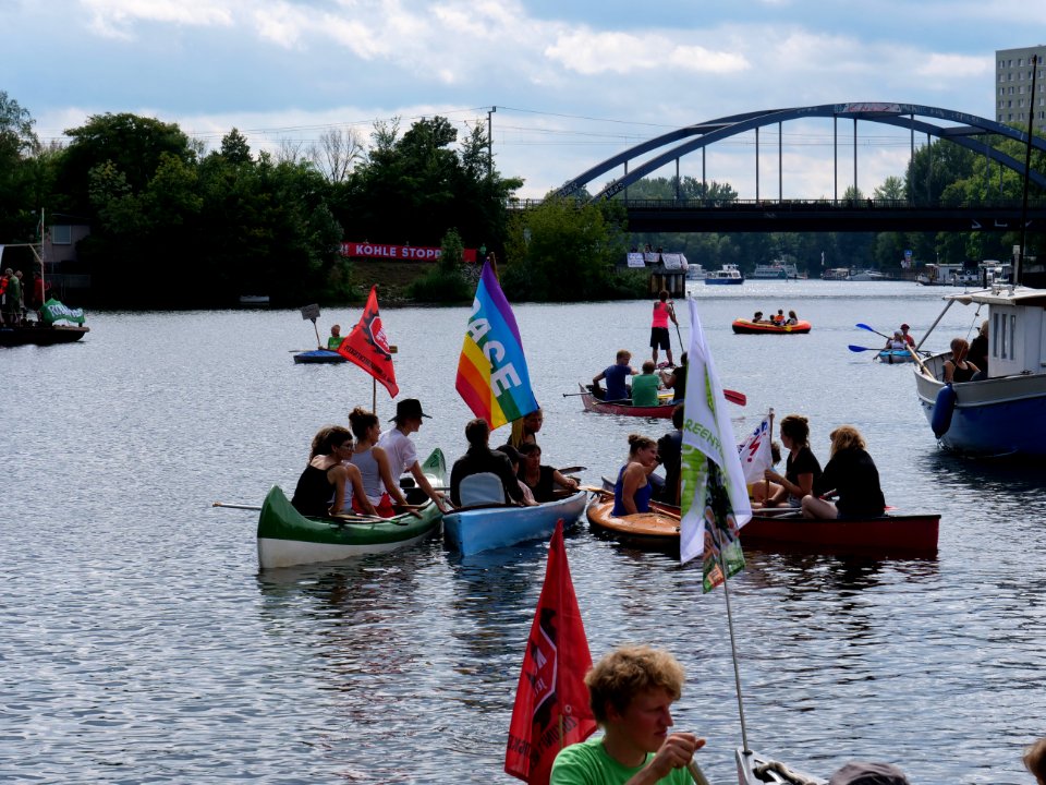 Start of the Coal and Boat demonstration 2019 76