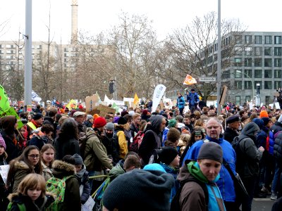 Start of the FridaysForFuture demonstration Berlin 15-03-2019 16