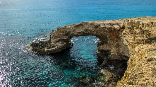 Ayia napa natural arch coast