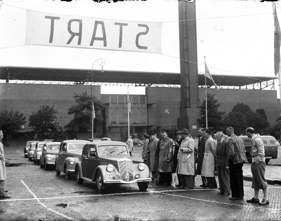 Start Shell jubileum rit te Amsterdam, Bestanddeelnr 904-0403