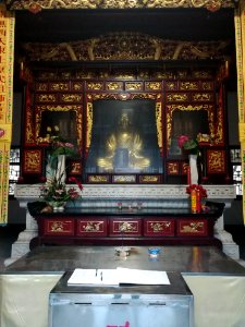 Statue of Huiyuan, Zhusheng Temple (Hunan)