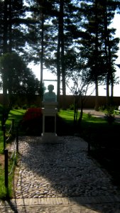 Statue of Helmut Riter - Mausoleum of Attar - Nishapur 2