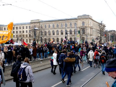 Start of the FridaysForFuture demonstration Berlin 15-03-2019 14