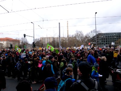 Start of the FridaysForFuture demonstration Berlin 15-03-2019 15