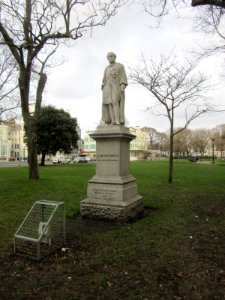 Statue of John Cordy Burrows, Old Steine, Brighton (NHLE Code 1380679) (December 2016)