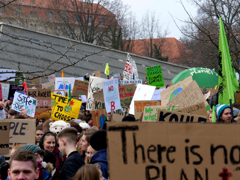 Start of the FridaysForFuture Demonstration 25-01-2019 Berlin 29