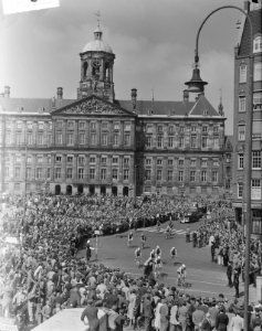 Start Ronde van Nederland op Dam, Bestanddeelnr 904-6017