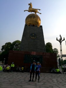 Statue of Horse in Ya'an, Sichuan, China, 15 May 2018